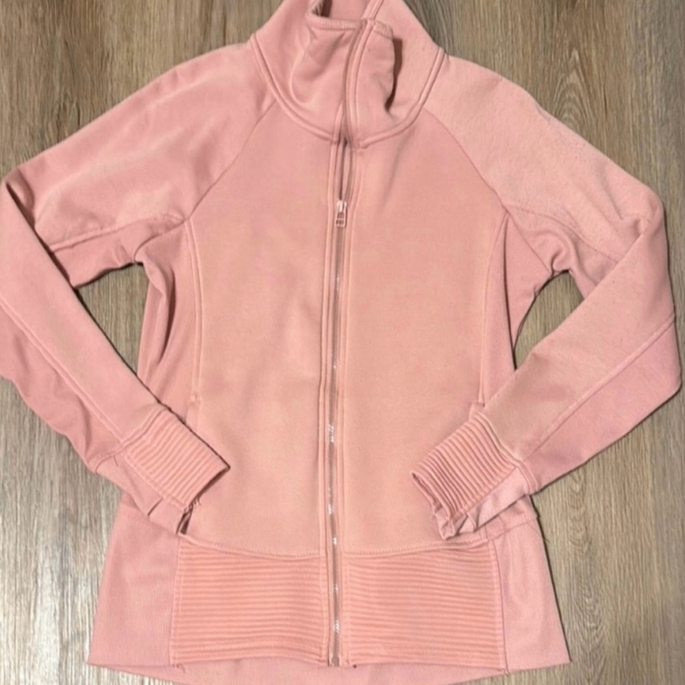 RBX Pink Zip Front Athletic Jacket Size Medium NWOT